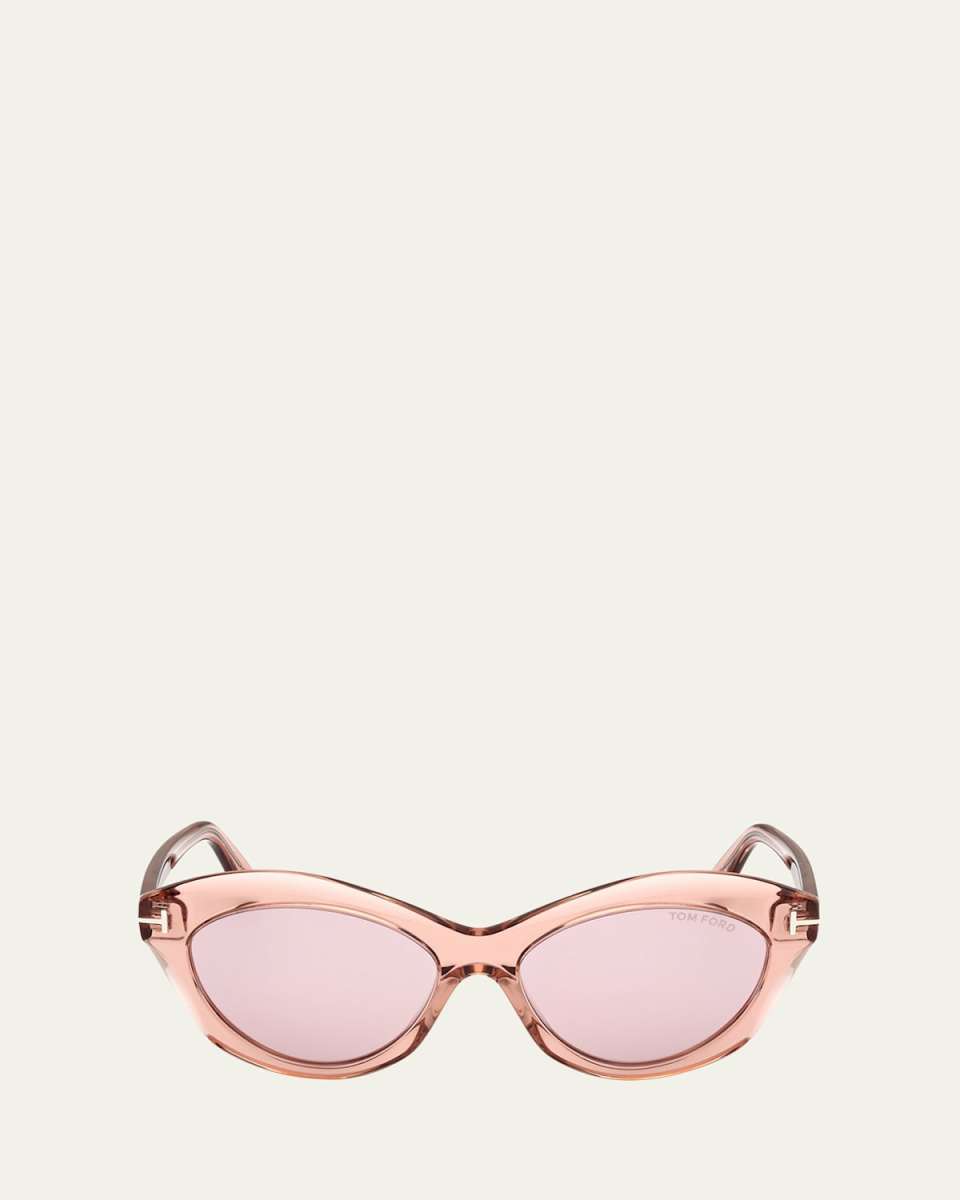 Toni Acetate Oval Sunglasses