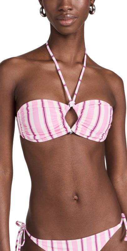 GANNI Fiji Bikini Top Fiji Flower