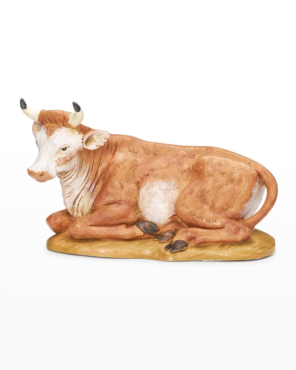 12" Scale Seated Ox Nativity Figure