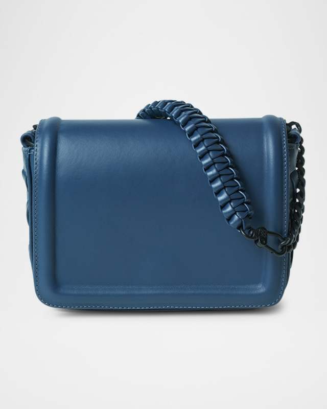 Mini Box Flap Leather Shoulder Bag