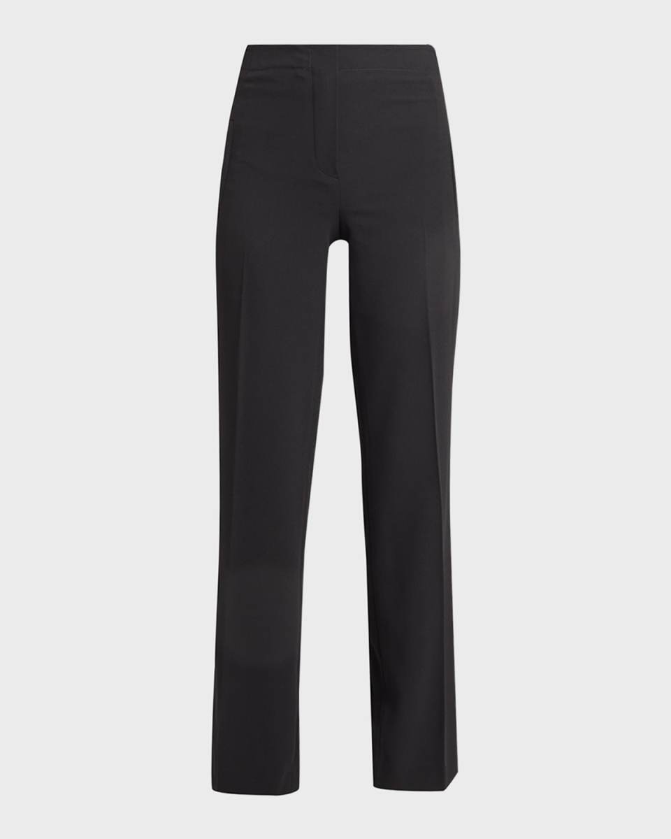 Argan High-Rise Straight-Leg Pants
