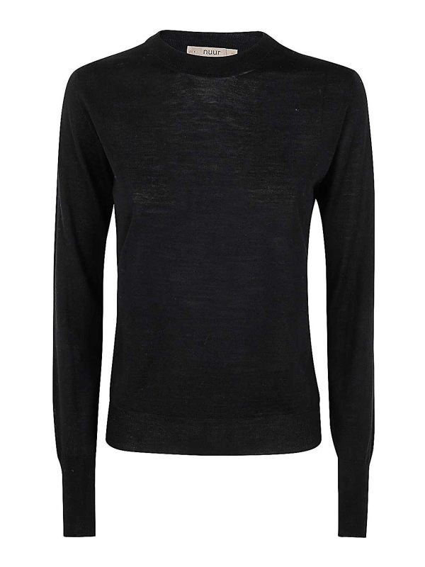 Nuur Pull Col Rond - Noir