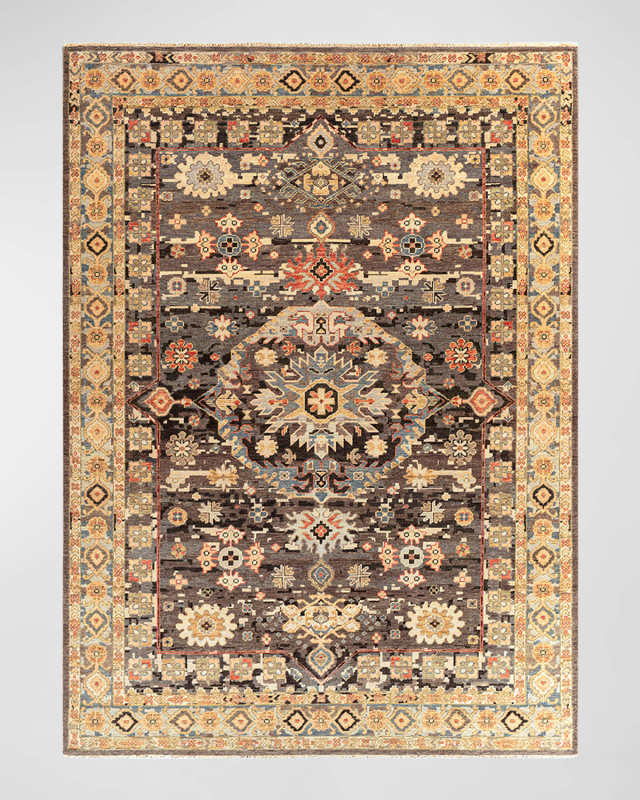 Cappadocia Rust Hand-Knotted Rug, 9' x 13'