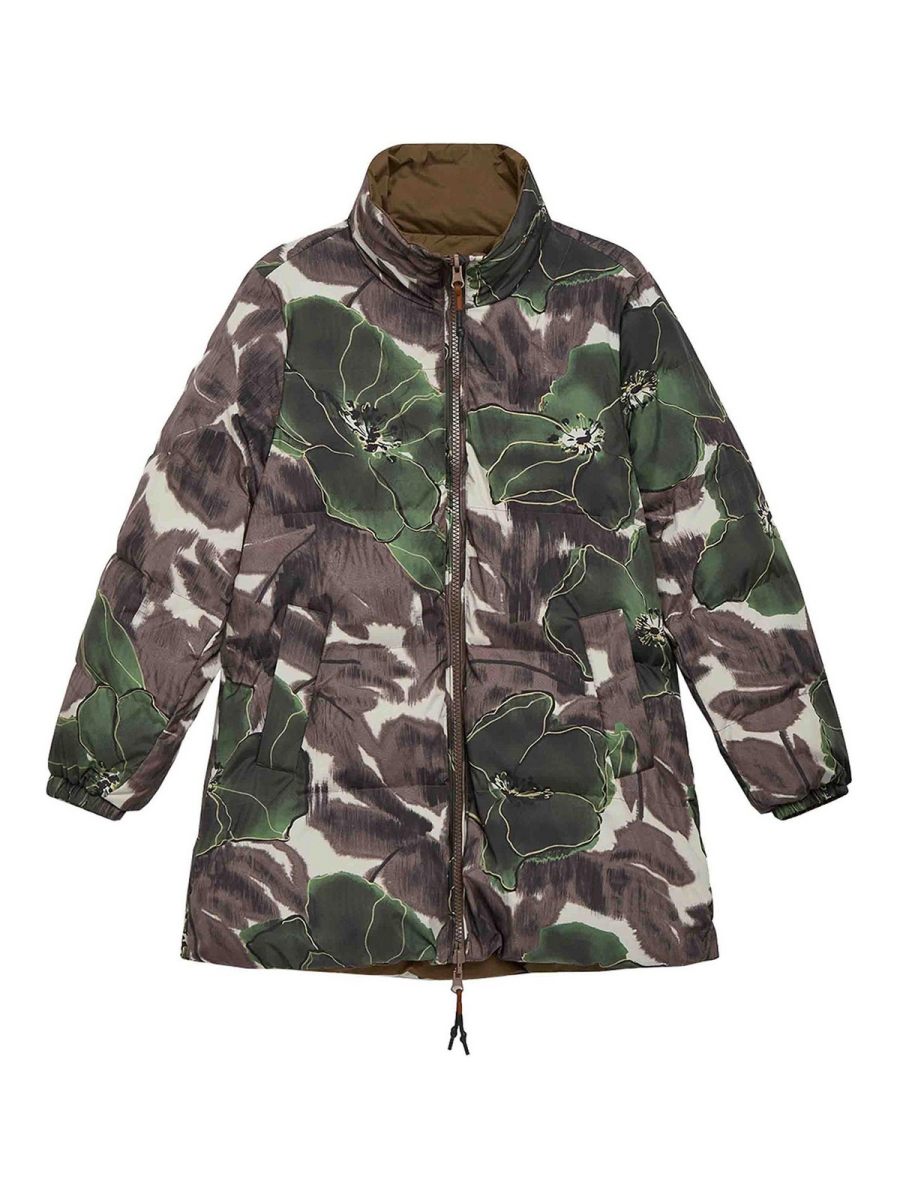 Maliparmi Manteau Au Genou - Vert