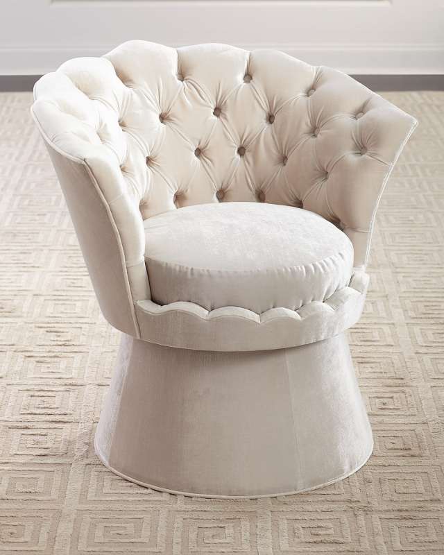 Oralia Tufted Vanity Chair