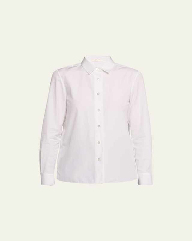 Sadie Poplin Collared Shirt