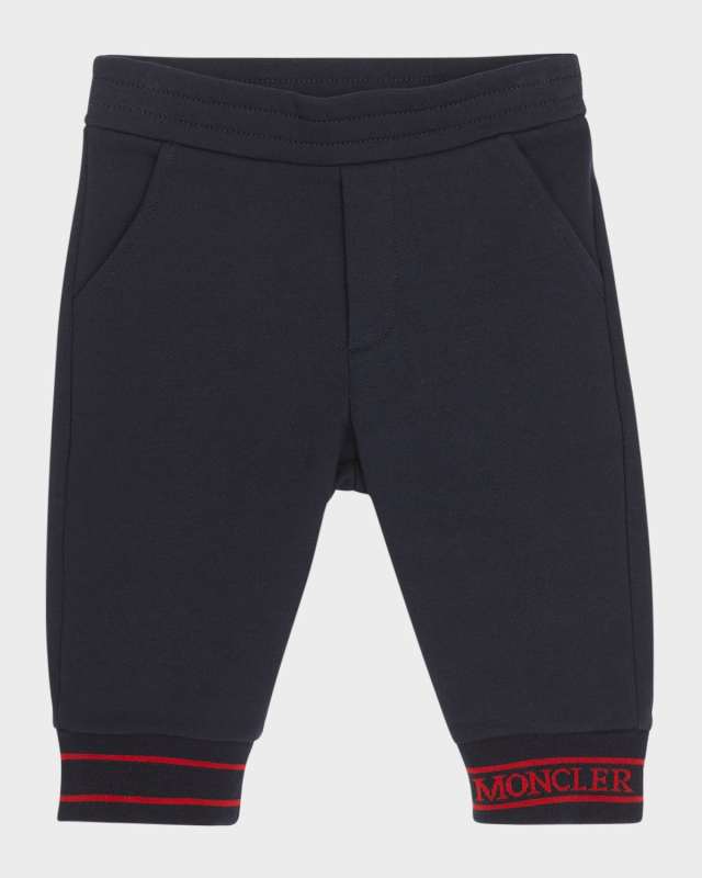 Boy's Logo Tape Joggers, Size 6M-3