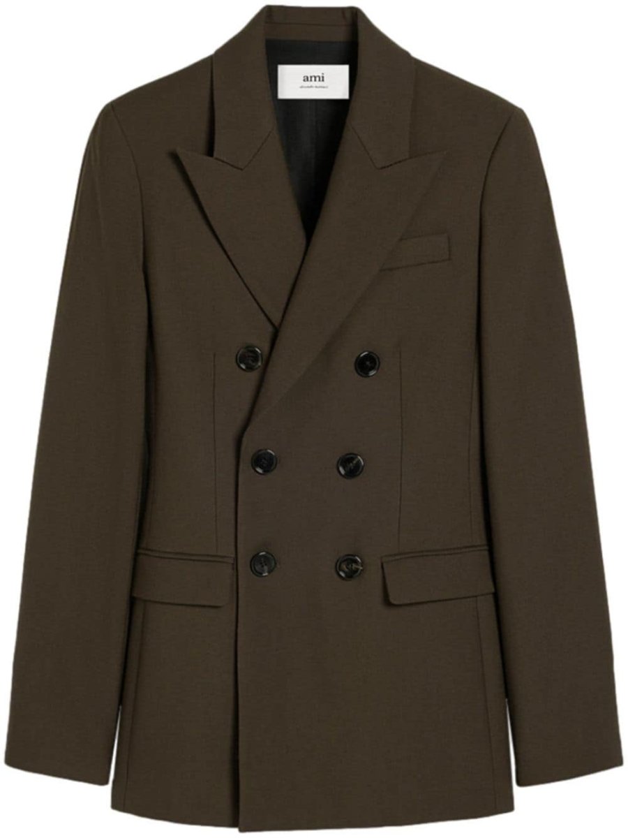 double-breasted blazer