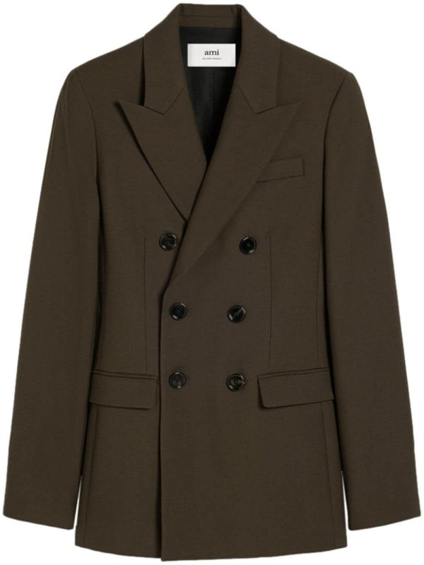 double-breasted blazer