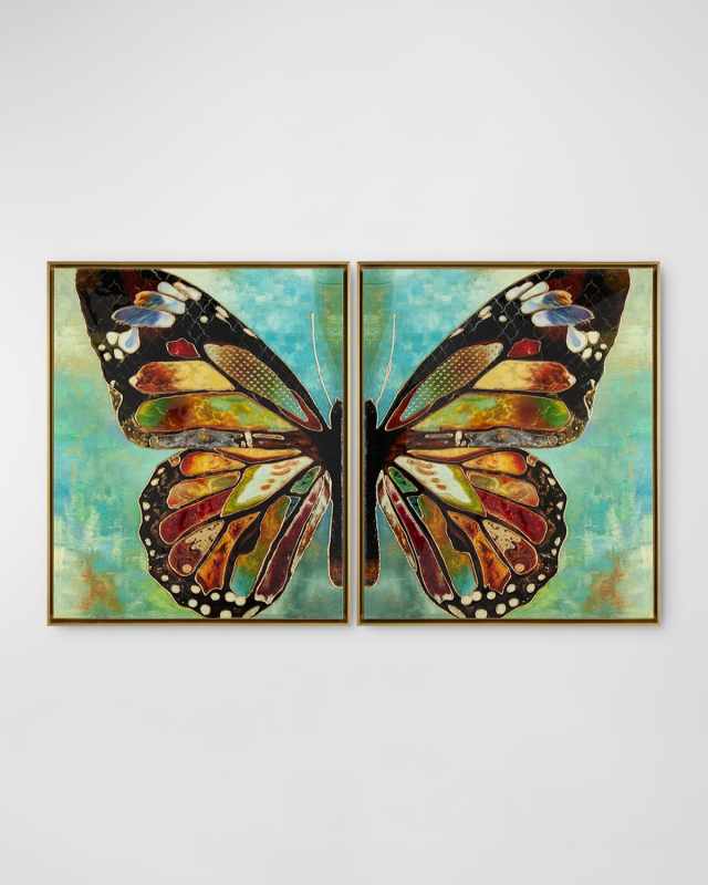 "Wings of Wisdom" Diptych Giclee
