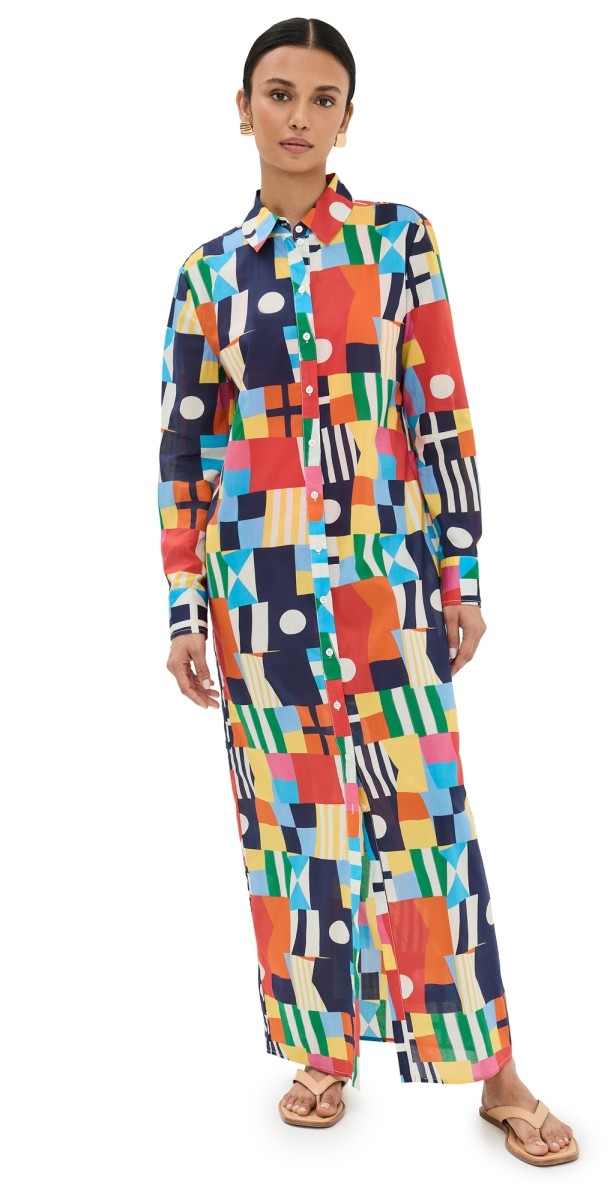 STAUD Vita Dress Sails Up