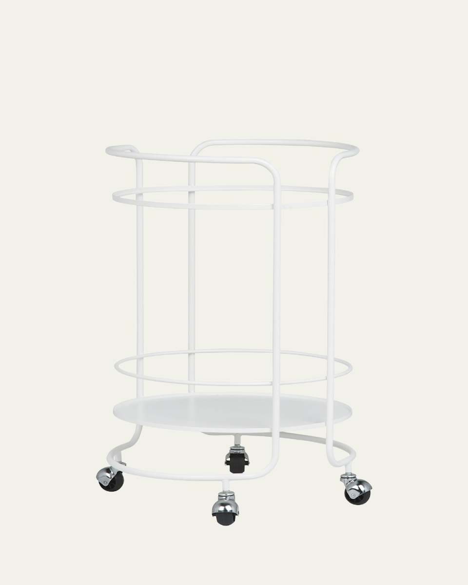 Circular Stainless Steel Trolley