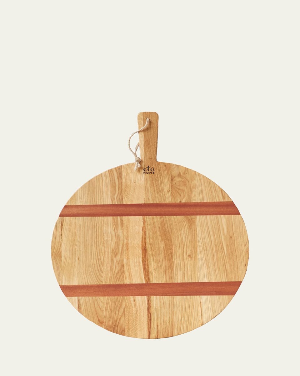 Round Oak Charcuterie Board
