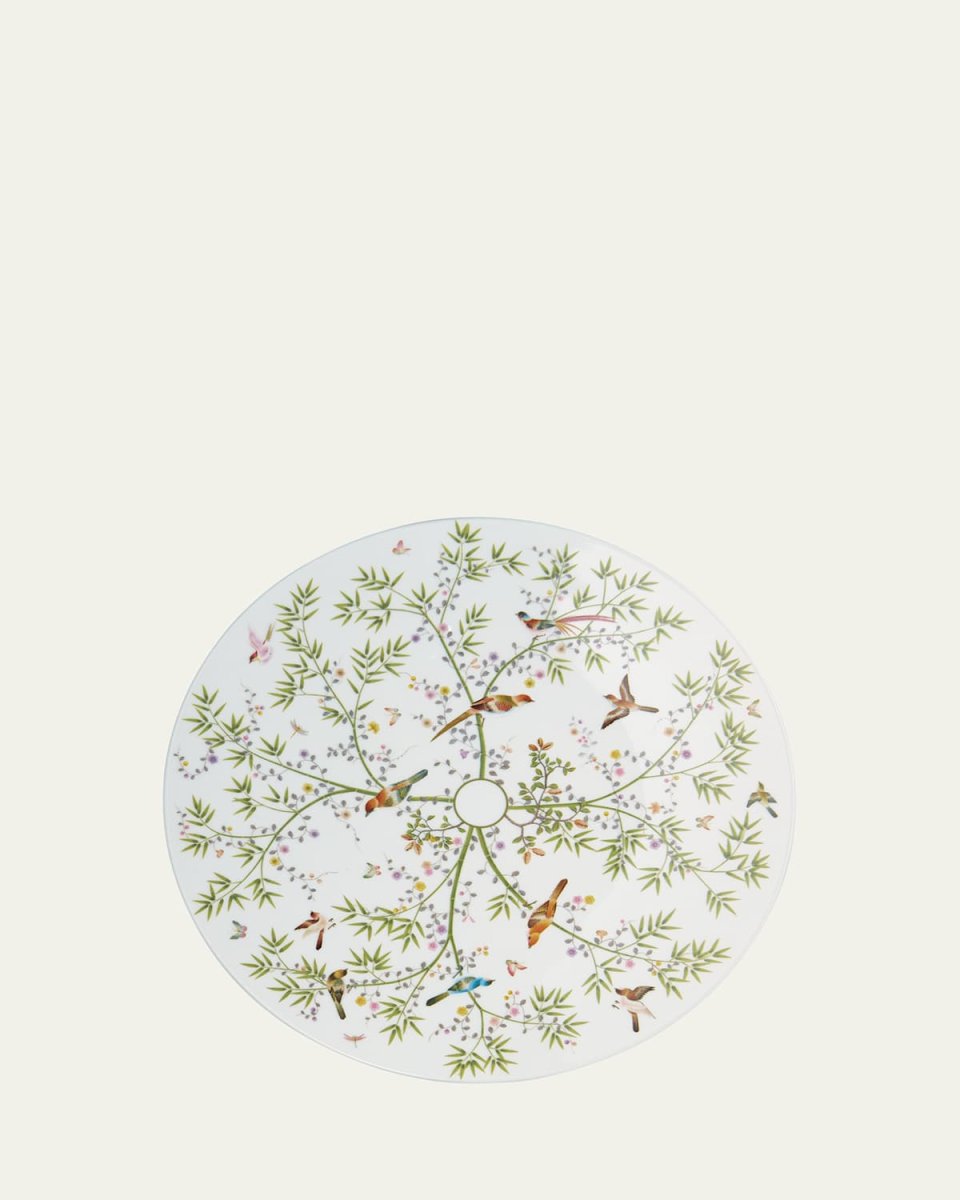 Paradis White Buffet Plate