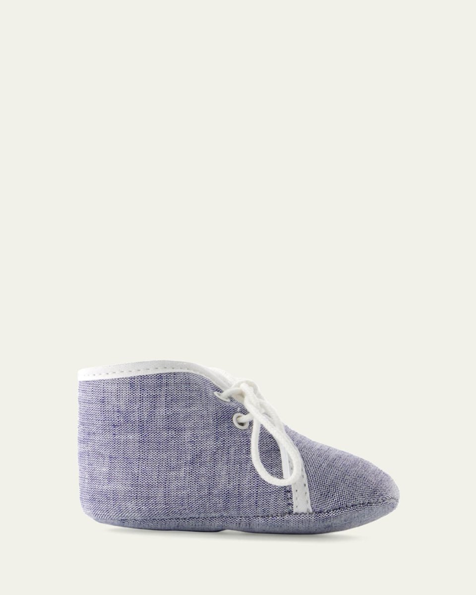 Boy's Linen & Cotton Pre Walkers, Baby