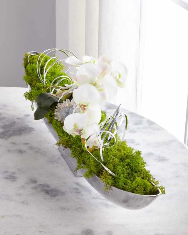 Orchid Crystals Arrangement