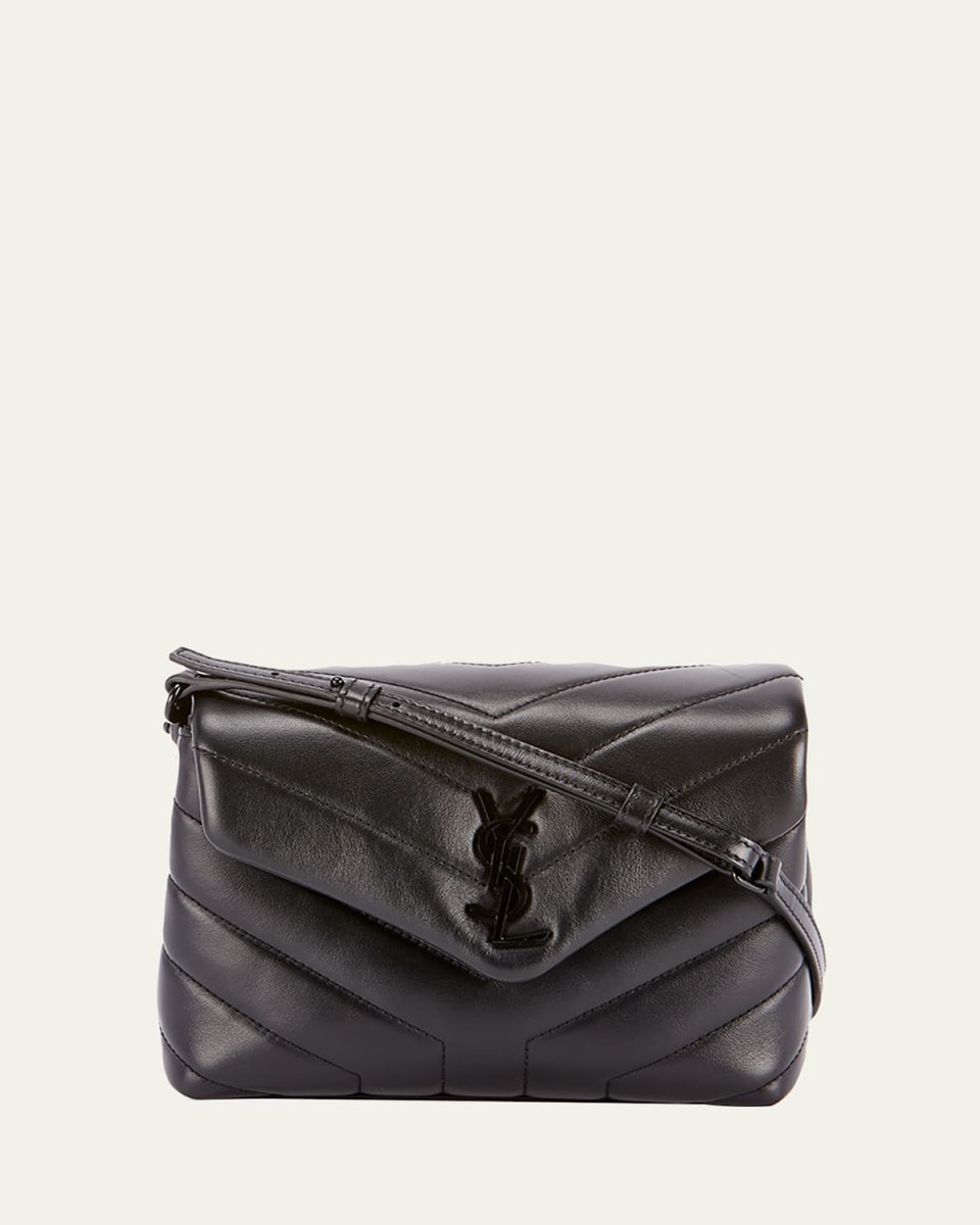 Loulou Toy YSL Quilted Calfskin Flap Shoulder Bag