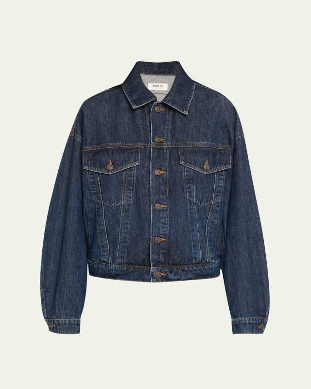 Dalton Denim Balloon Jacket