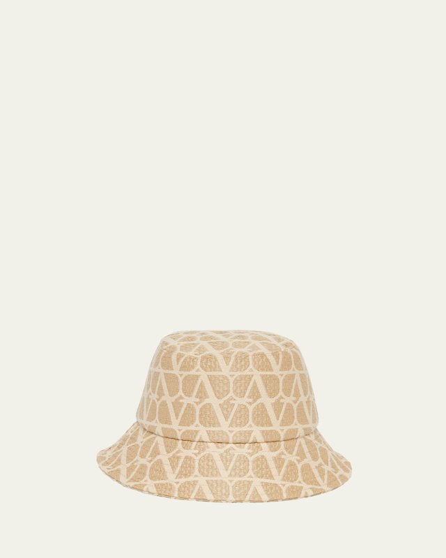Toile Iconographe Mixed-Media Bucket Hat