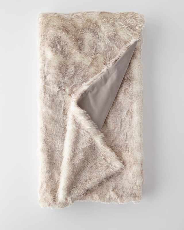 Damien Faux-Fur Throw