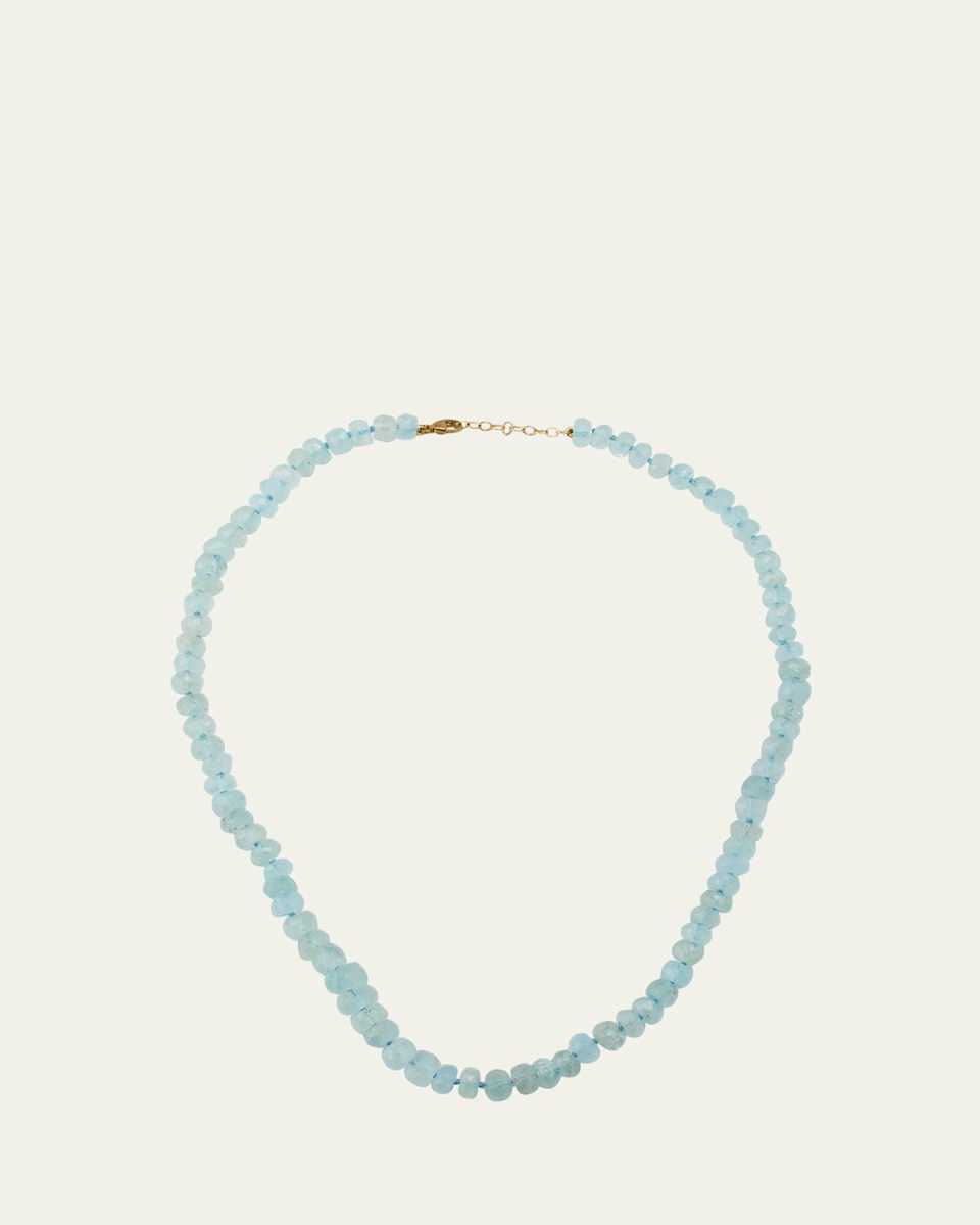 Oracle Aquamarine Crystal Necklace