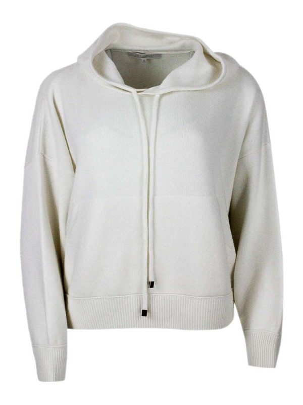 Antonelli Firenze Pull Col Rond - Crème