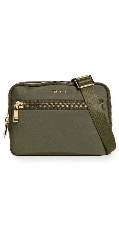 TUMI Sedona Crossbody Bag Oliv