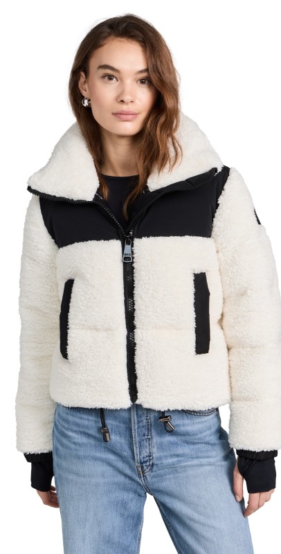 SAM. Tula Puffer Jacket White/Black