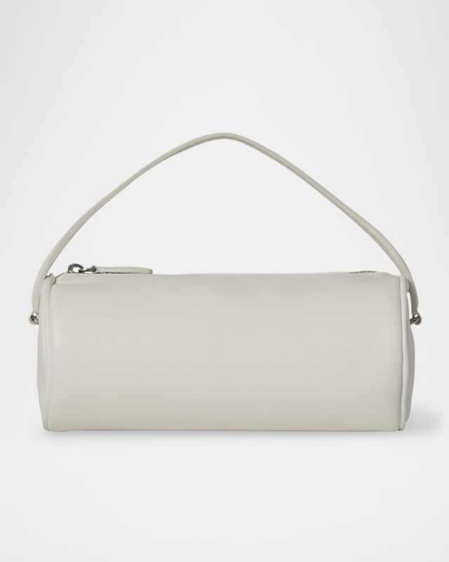 Round 90s Baguette in Nappa Leather