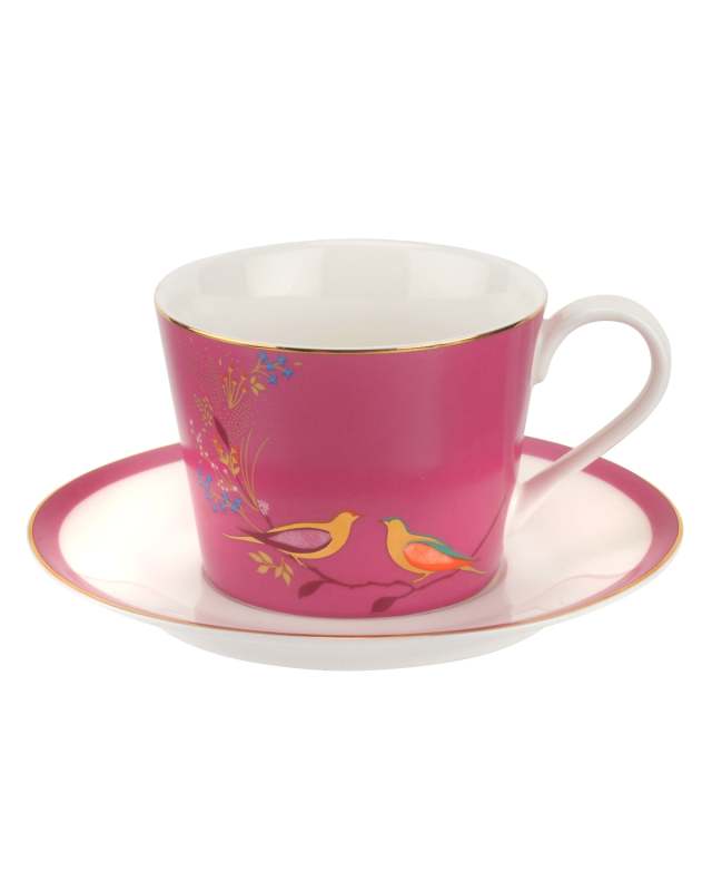 Sara Miller Portmeirion Teacup and Saucer