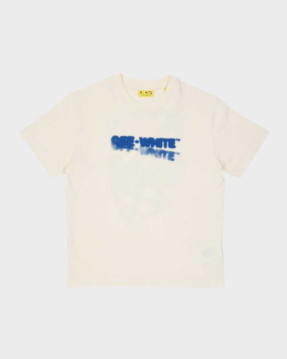 Boy's Faded Arrow Logo-Print T-Shirt, Size