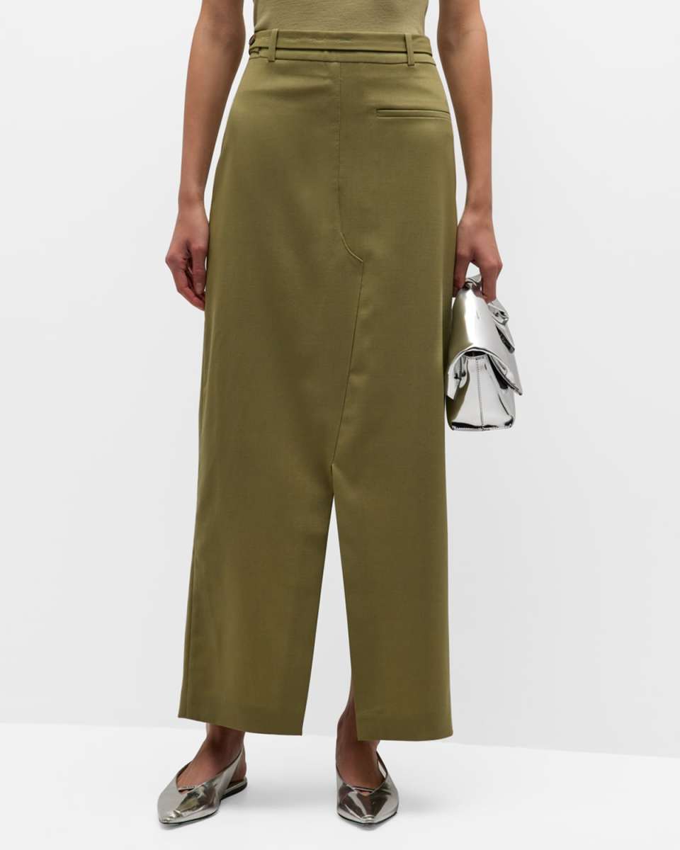Reimagined Tailored Maxi Skirt