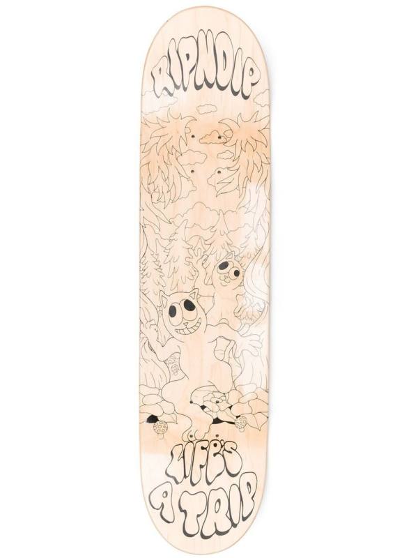 Lifes A Trip skateboard deck