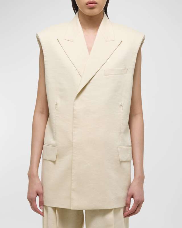 Sleeveless Blazer