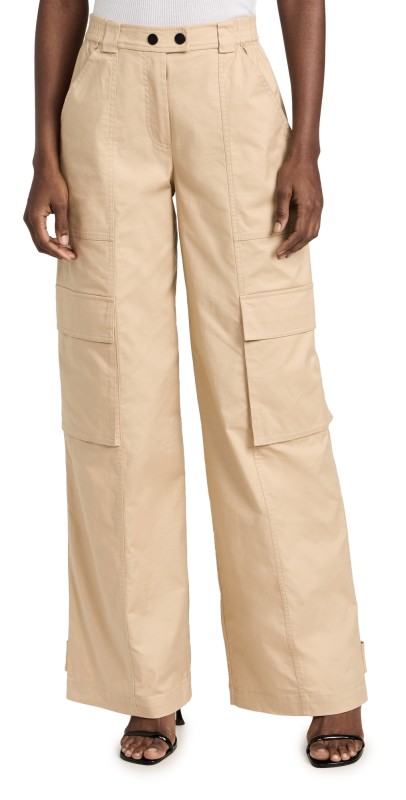 SIMKHAI Lionelle Cargo Pants Khaki