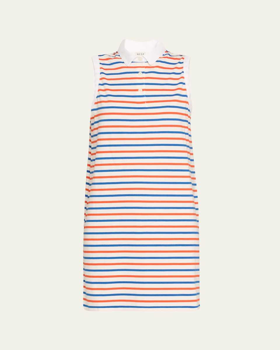 The Polo Sleeveless Cotton Mini Dress