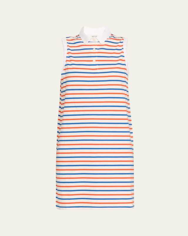 The Polo Sleeveless Cotton Mini Dress
