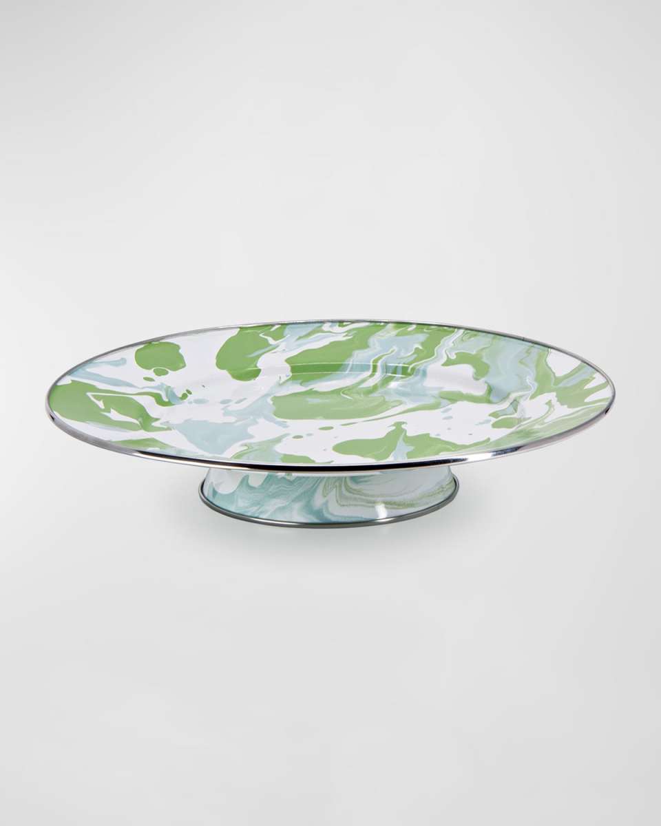 Modern Monet Cake Plate