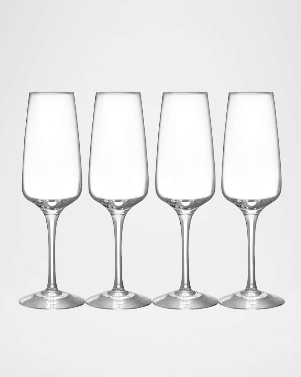 Pulse Champagne Flutes, Set of 4
