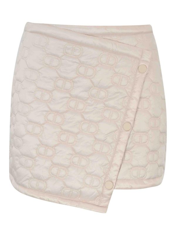 Twinset Jupe Midi - Blanc