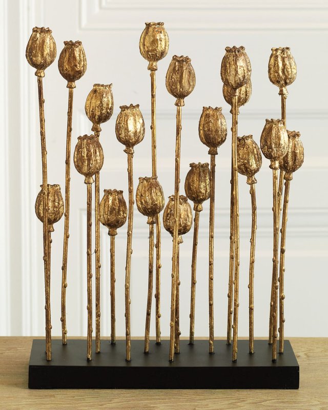 Poppy Pod Sculpture