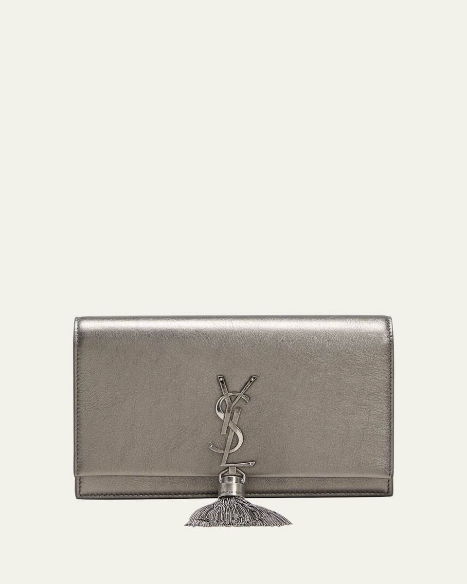 Kate Mini Tassel YSL Wallet on Chain in Smooth Leather