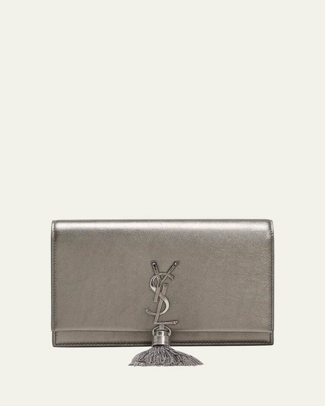 Kate Mini Tassel YSL Wallet on Chain in Smooth Leather