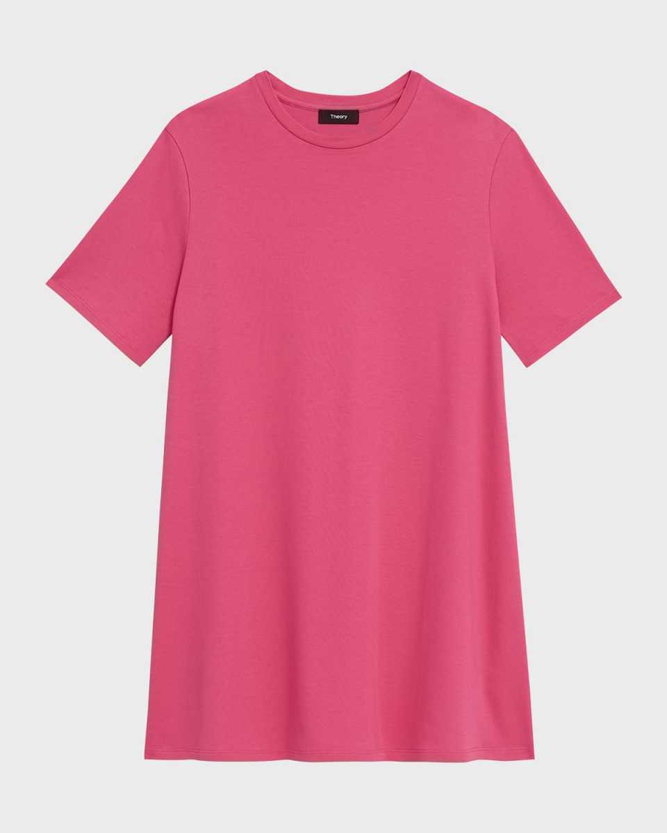 Oversized Cotton Tee Mini Dress