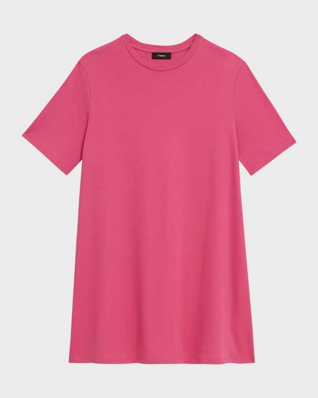 Oversized Cotton Tee Mini Dress