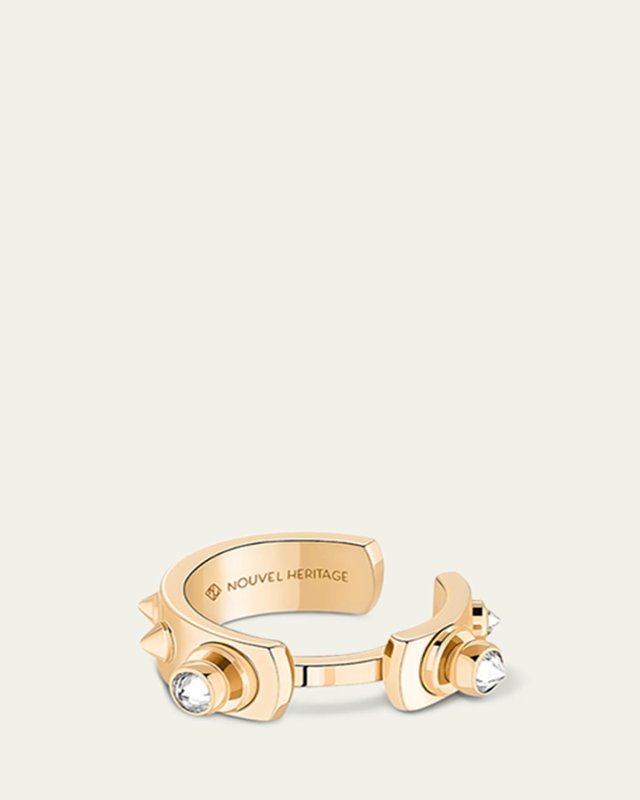 18K Brunch in NY Ear Cuff, Single