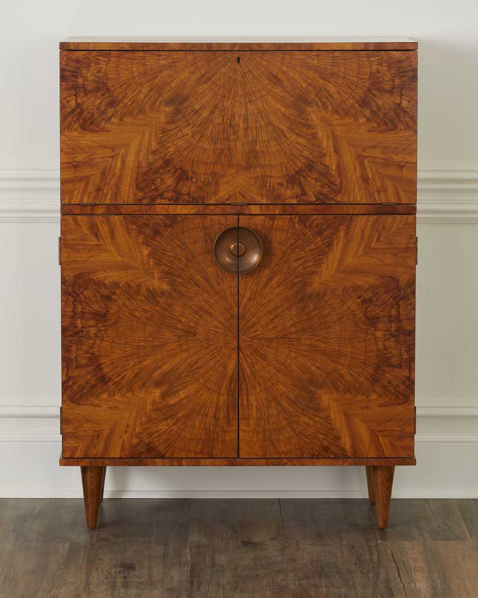 Manhattan Burlwood Bar Cabinet