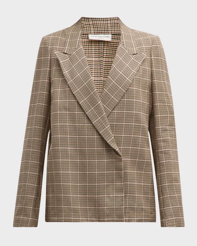 Caplana Check Blazer Shirt