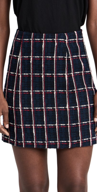 Favorite Daughter The First Wife Miniskirt Potenza Tweed