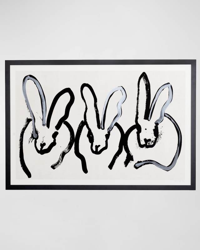 "Day Trio" Limited Edition Hand-Embellished Print